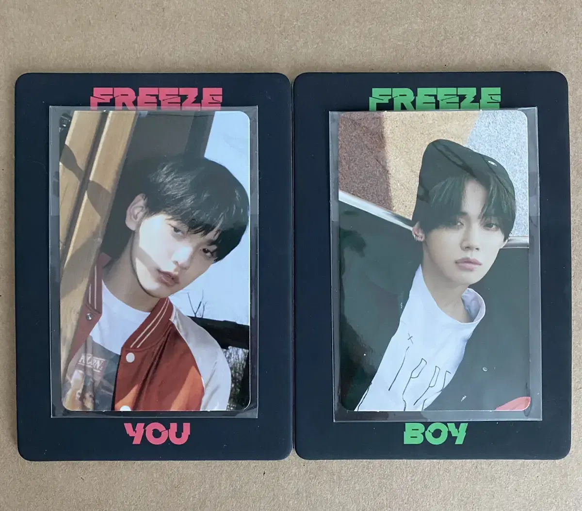 txt Freeze weverse pre-order benefit photocard yeonjun soobin