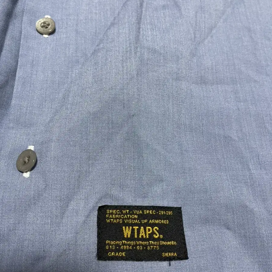 더블탭스 바토스 반팔셔츠 (wtaps vatos 16ss)