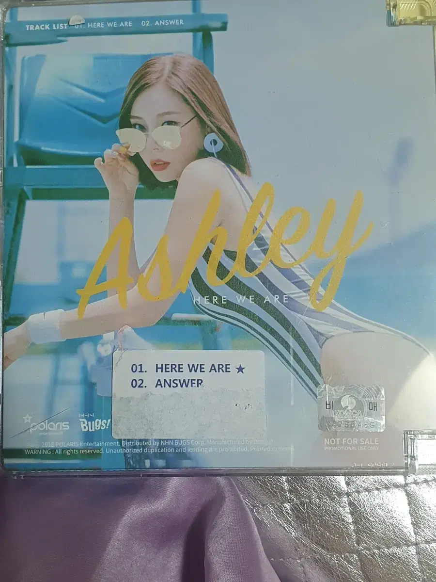 AshleyLadykind autographed album Beal