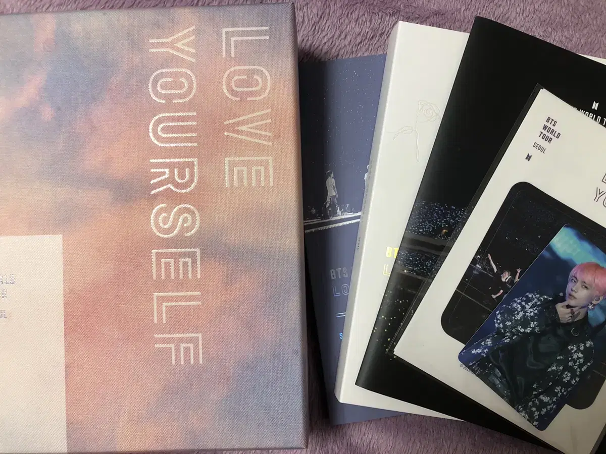 bangtan russelcorn dvd full set taehyung photocard jungkook bromide