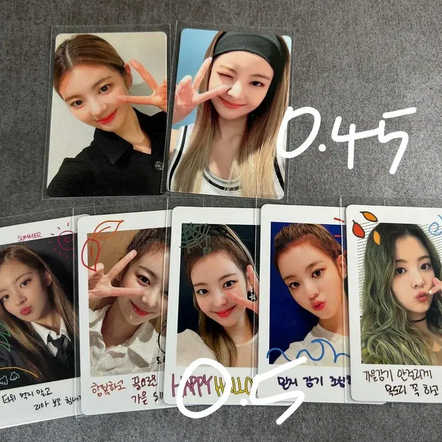 상품 수정) itzy 있지 예지,리아,류진,채령,유나 포카