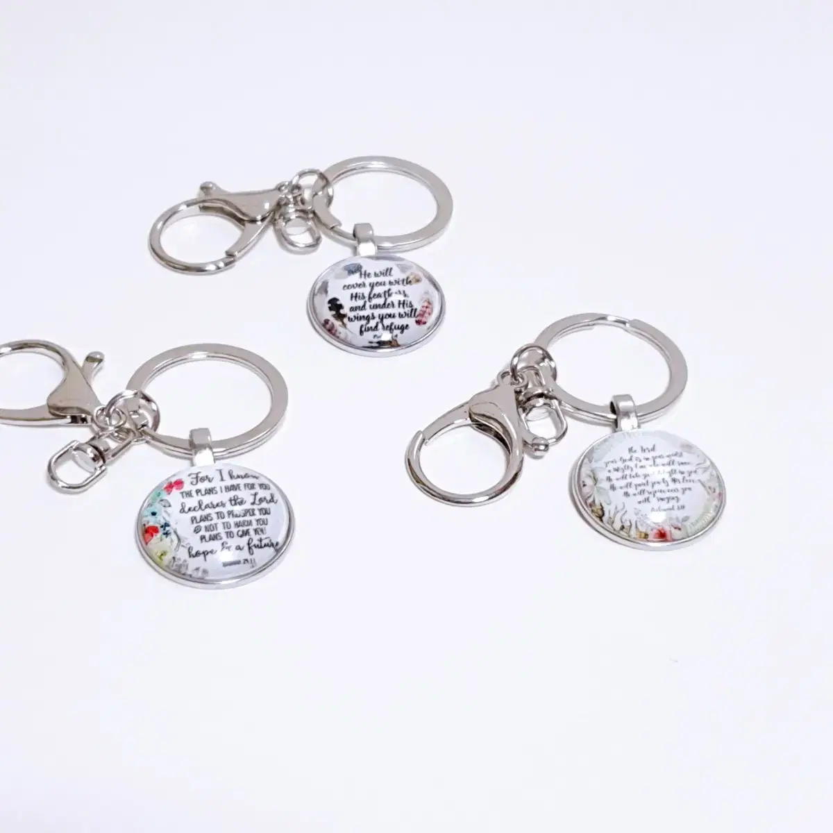 Bible Verse Keyrings