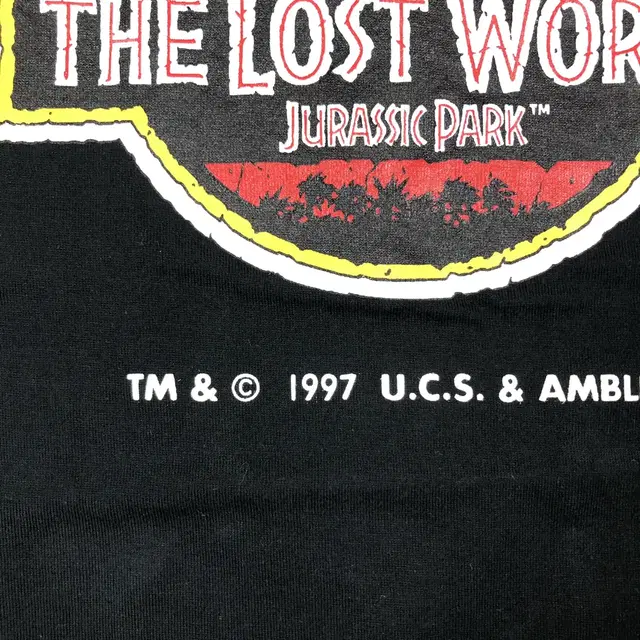 90s 97년 쥬라기공원 jurassic park 반팔티셔츠