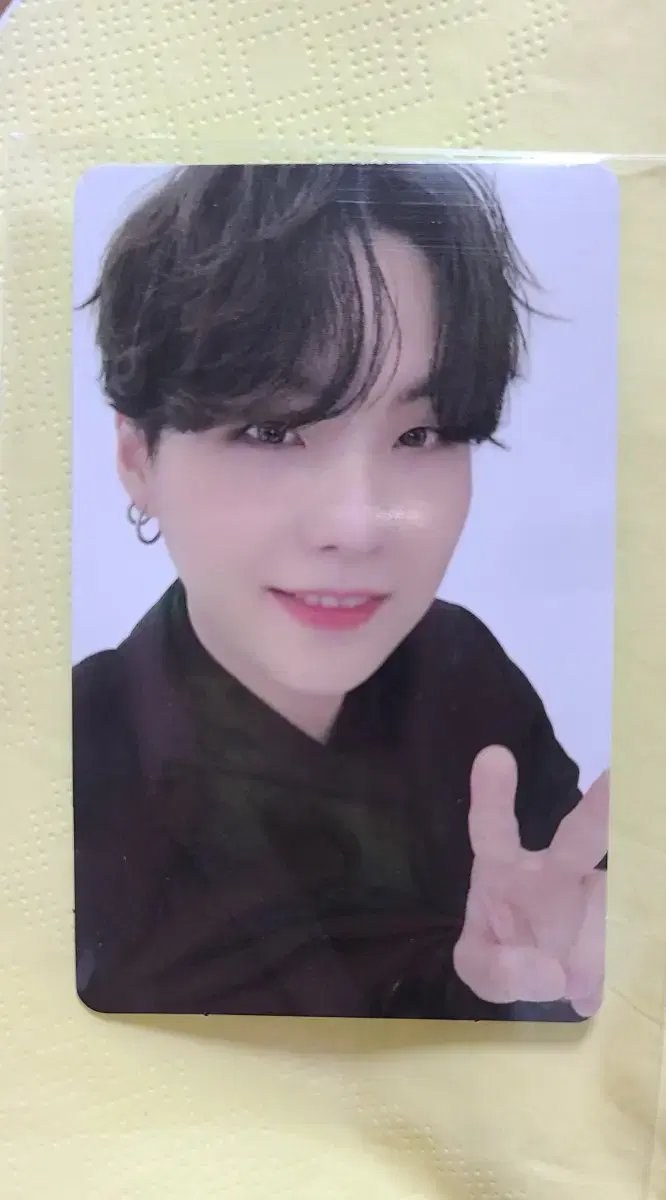 2020Memories bangtan photocard Yoon Yang WTS