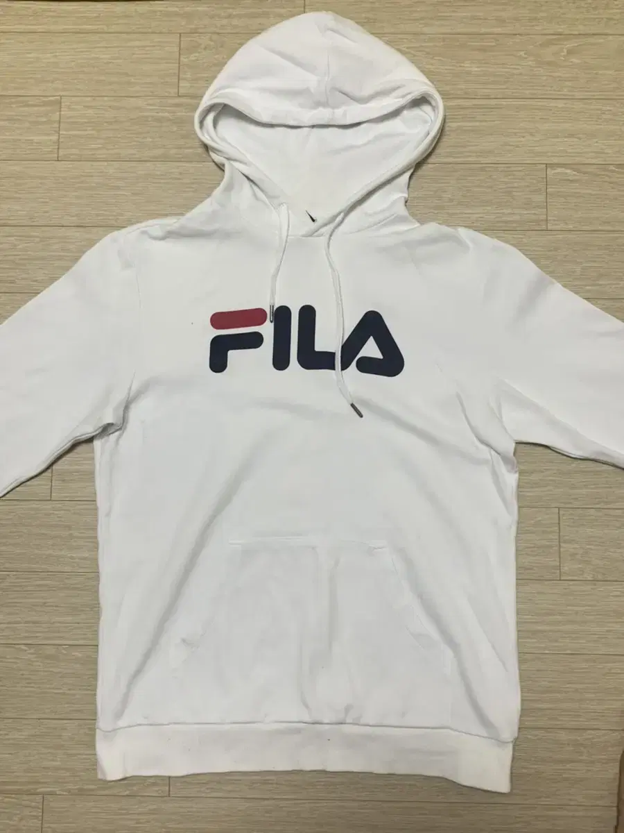 FILA white hoodie size xl sells~.