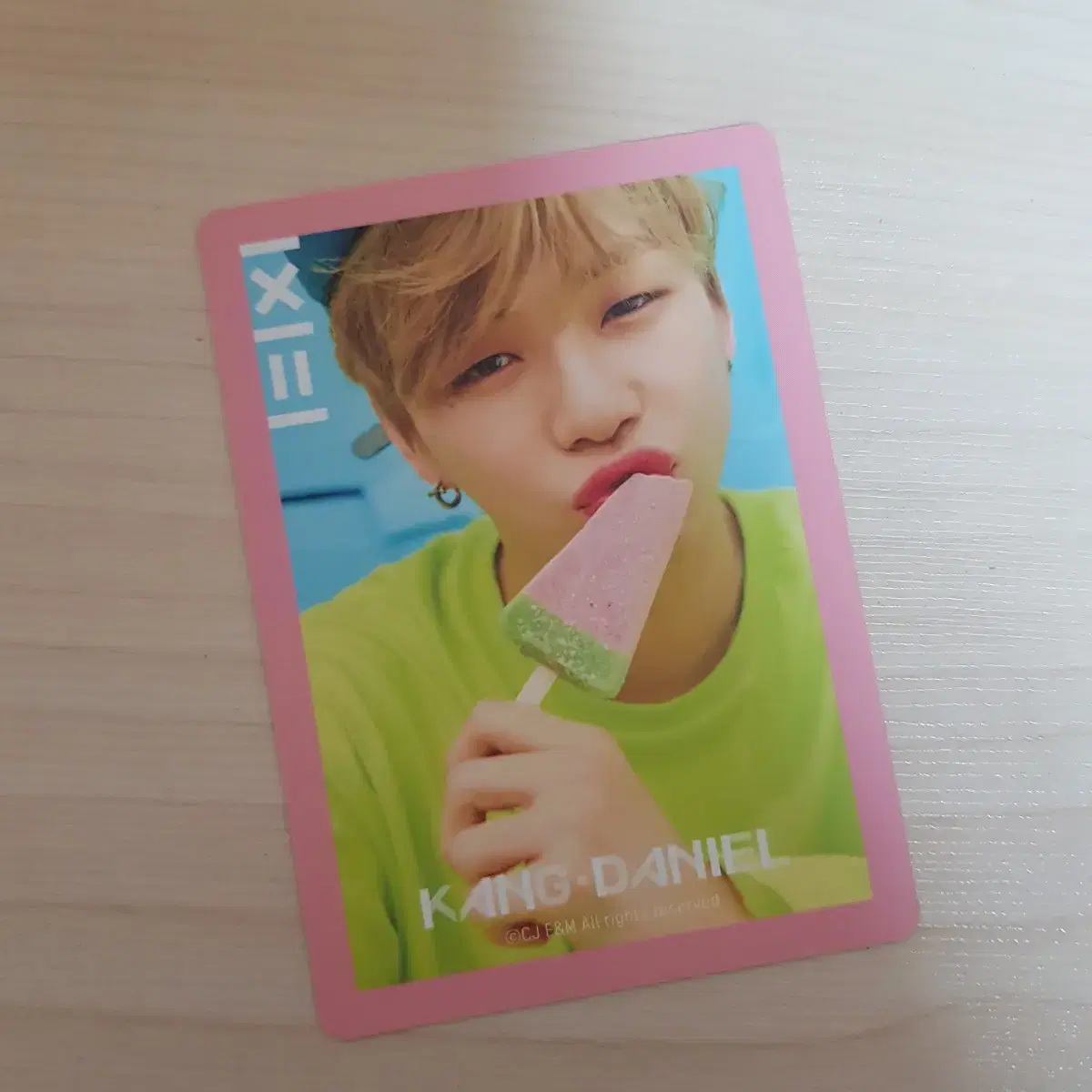 Wanna One daniel jaehwan photocard WTS