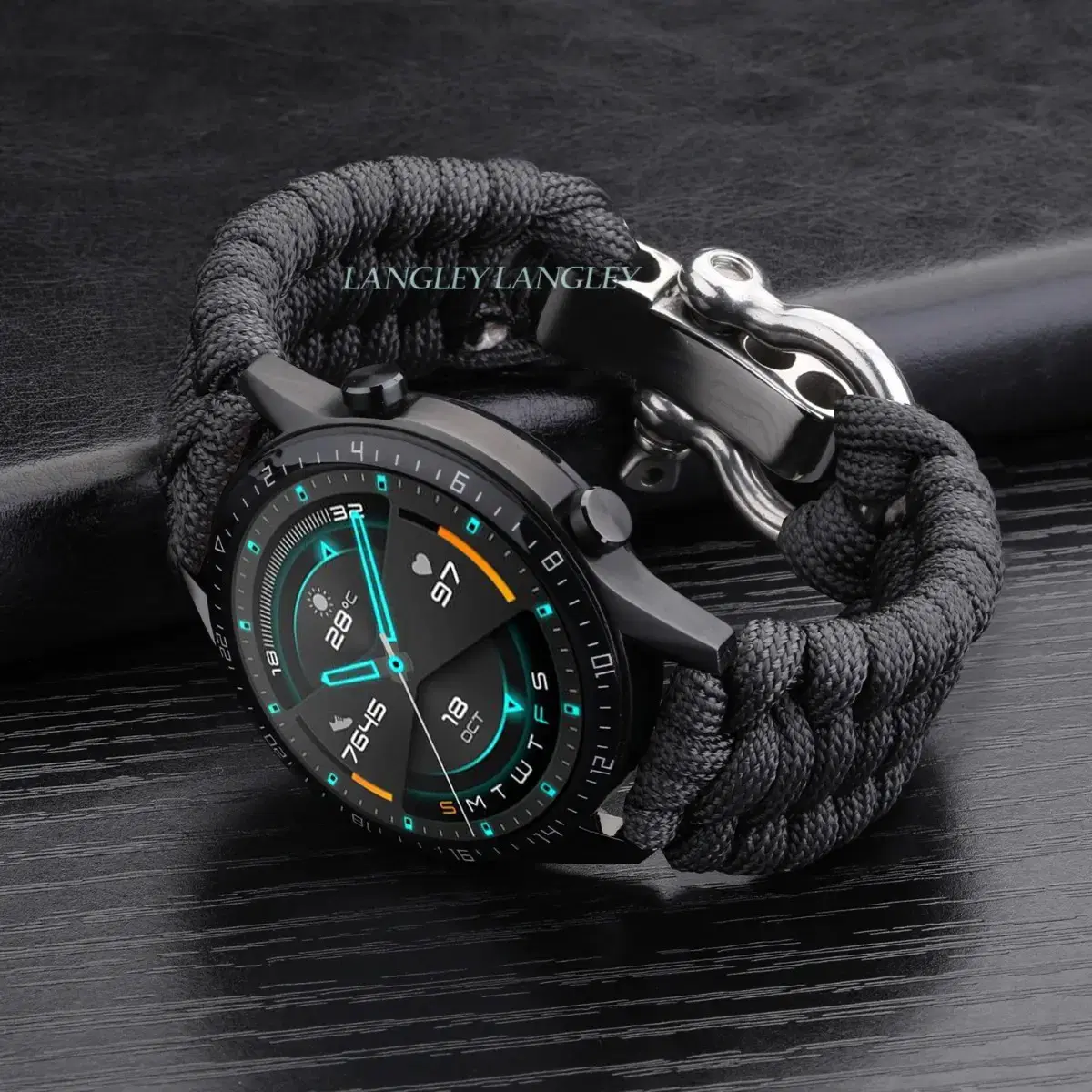 22 mm paracord watchband (clasp)