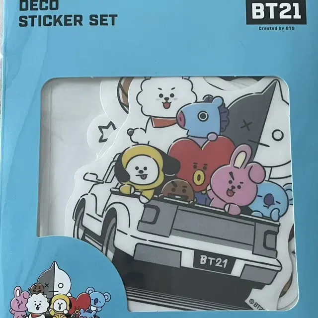 BT21 캐릭터 스티커