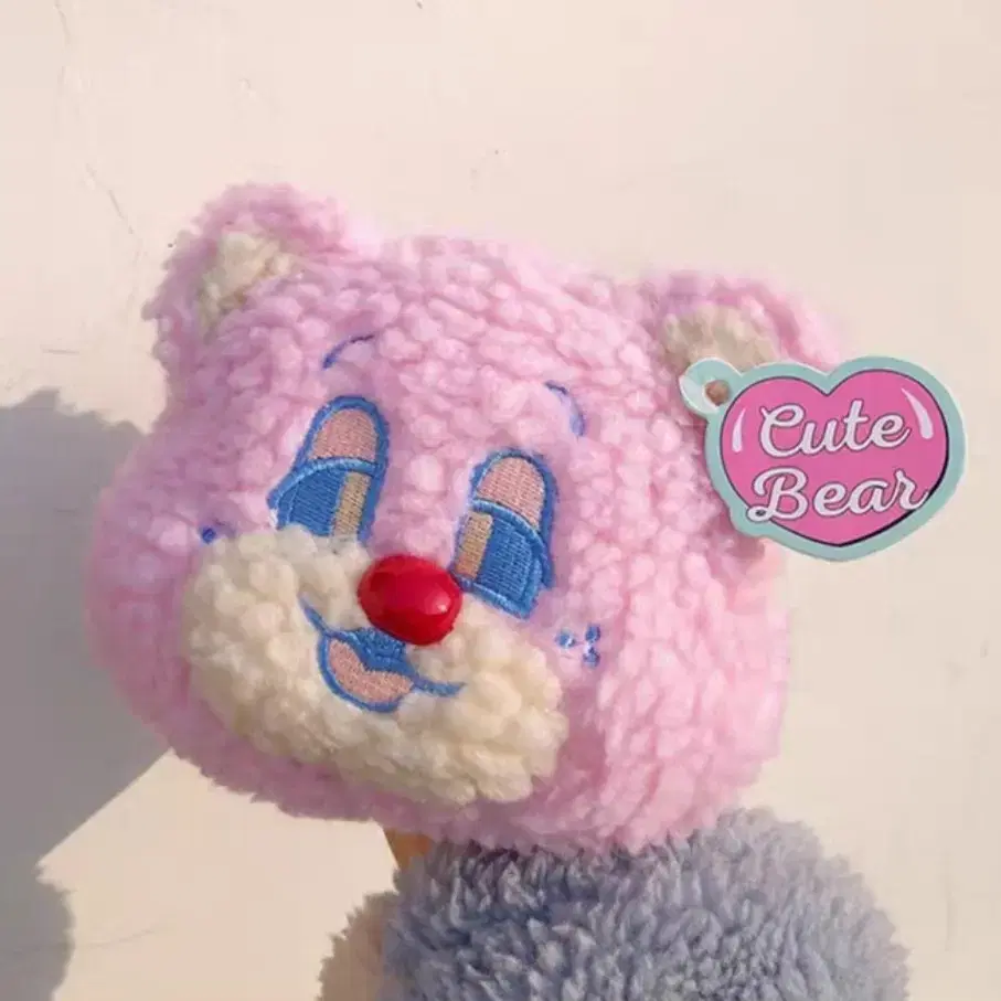 [Harajuku] Pink Bear Keyring