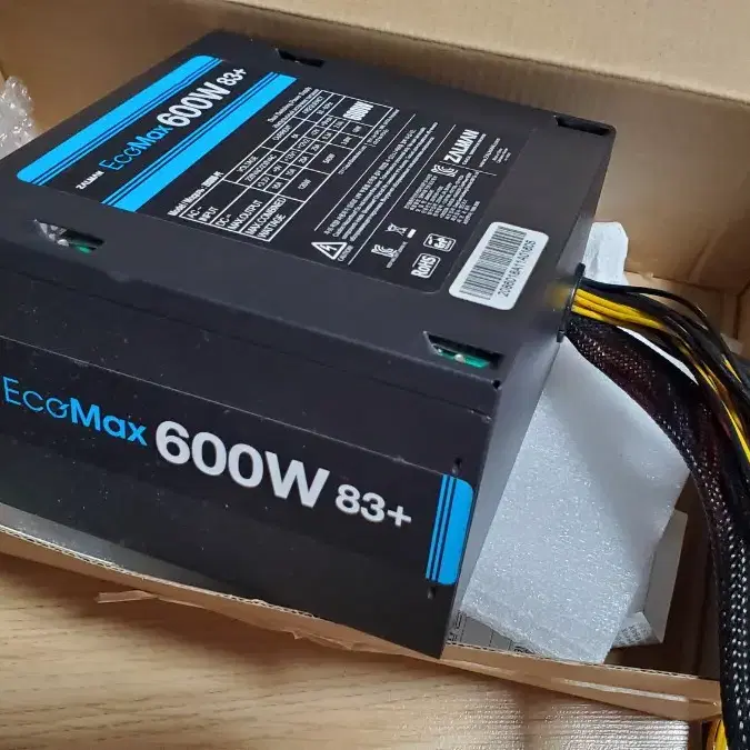 잘만 에코맥스 600w 파워서플라이