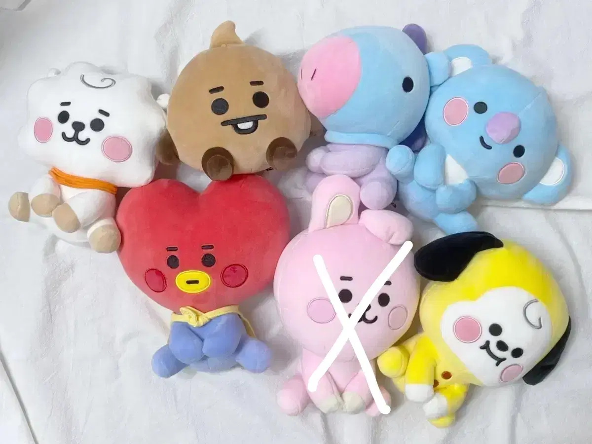 (Available individually) BT21 doll 22cm non-twenty day sheeting bts Figures