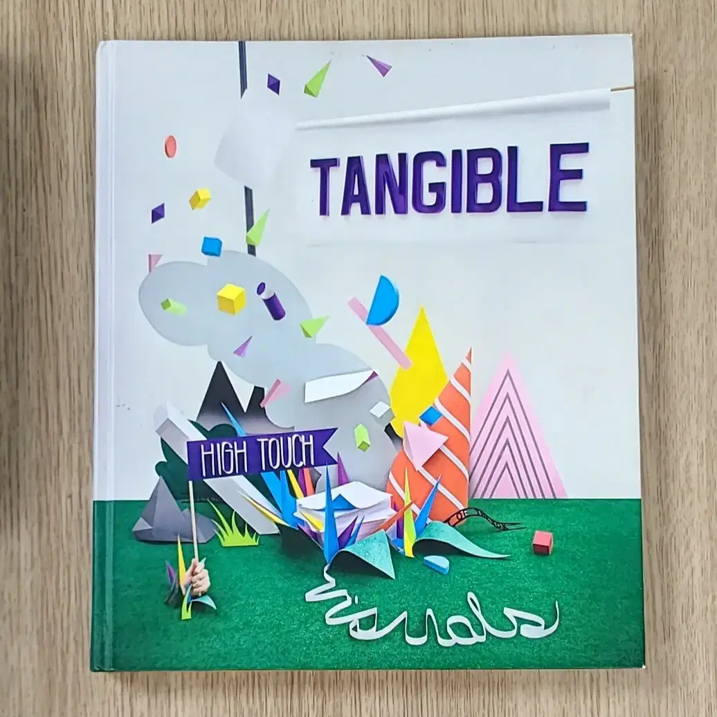 Tangible 디자인 도서 아이디어 서적 그래픽 