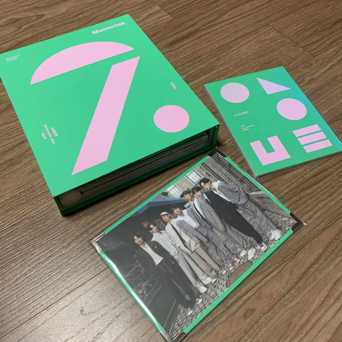 BTS 2020 Memories DVD Split WTS (Photocard X, Pre-Order Benefit O)