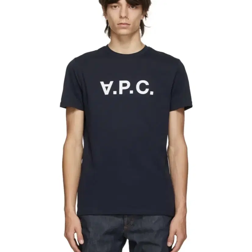 A.P.C VPC 아페쎄 네이비 APC 티셔츠 (S사이즈)