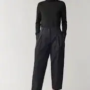 cos rounded cotton trouser 라운디드 코 