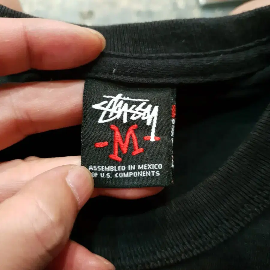 스투시 00s 왕관 긴팔티 슬리브리스 stussy 스투시재팬