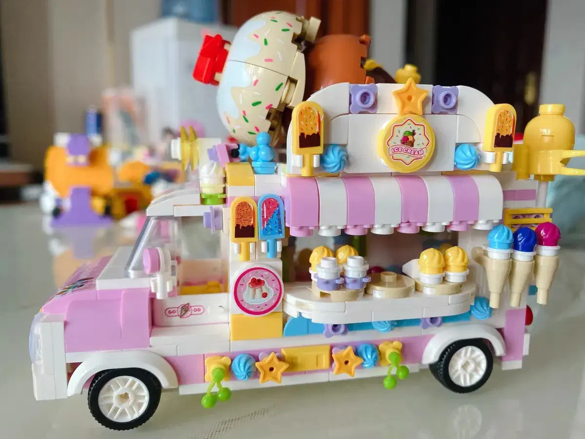 [Harajuku] Food Truck LEGO (6col)