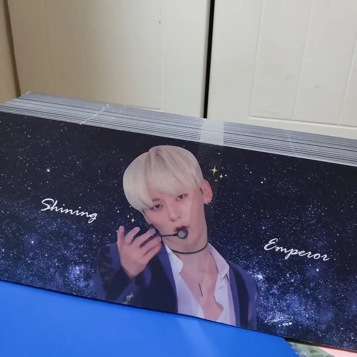 Wanna One nu'est hwang minhyun slogan Bulk WTS