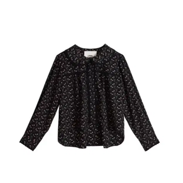 lmmlstudio leegoc flower blouse - black