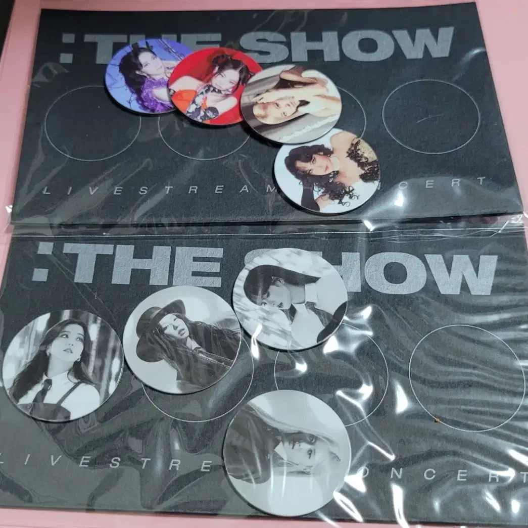 (미개봉)(SET)블랙핑크 블핑 THE SHOW DVD 더쇼 마그넷 자석