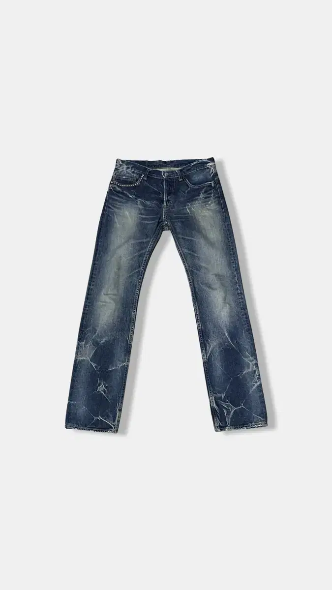 (31) Hysteric Glamour KINKY Washed Studded Denim