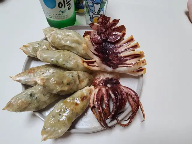 반건조오징어