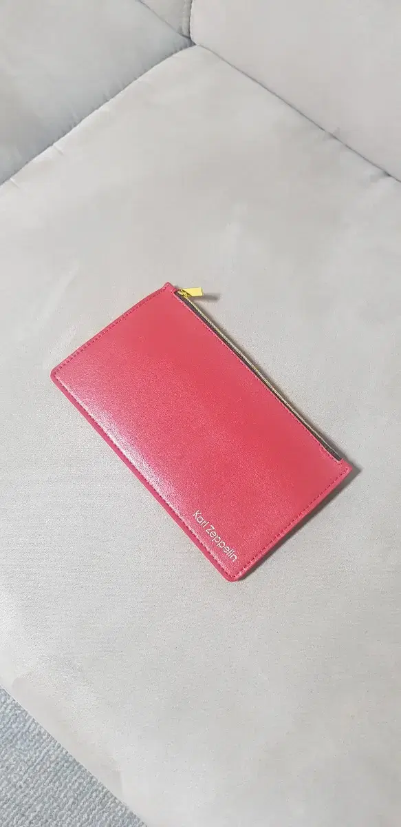 [New] Red Multi-Purpose Long Wallet New Unused