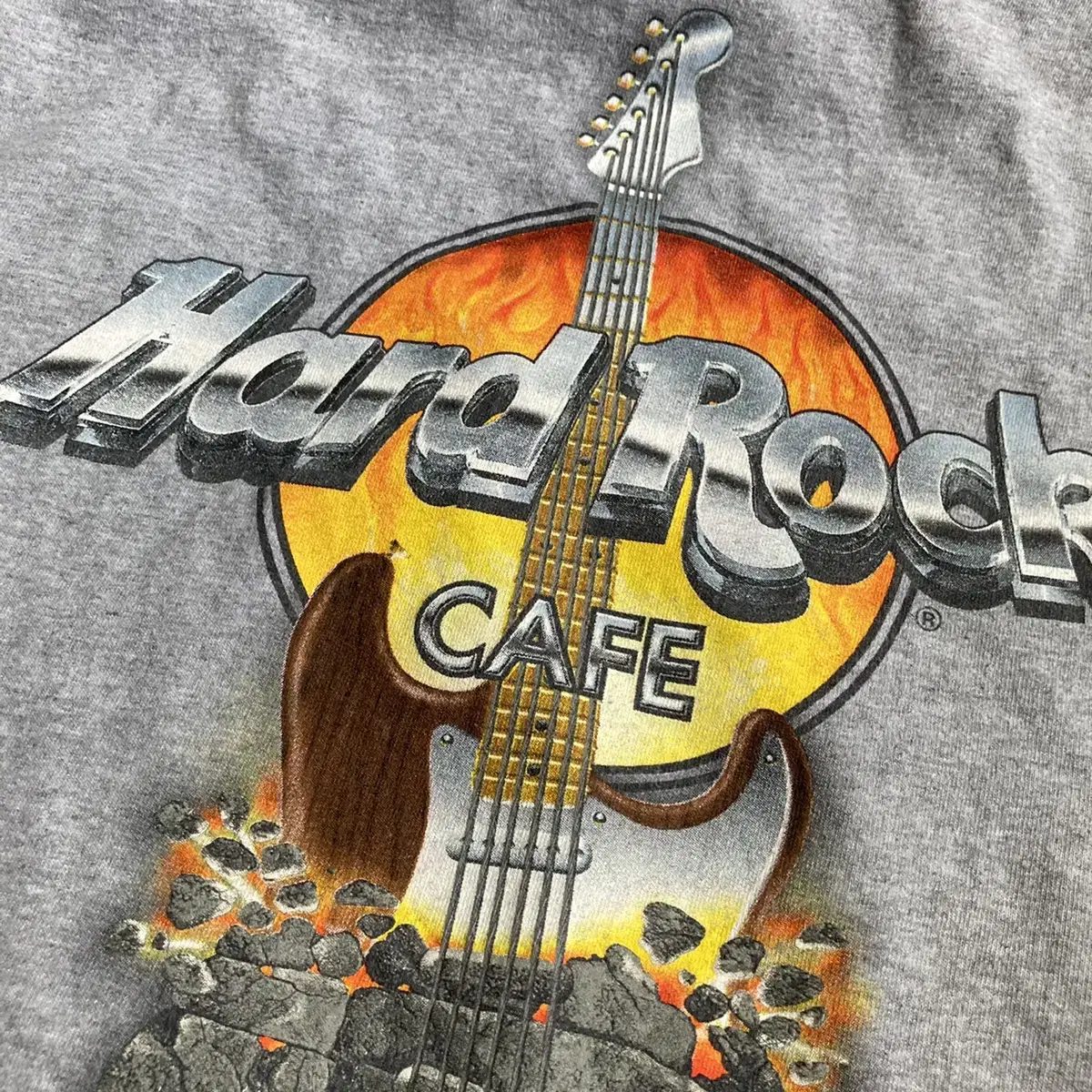 빈티지 루즈핏 hardrockcafe 정품 USA 하드락 카페 반팔