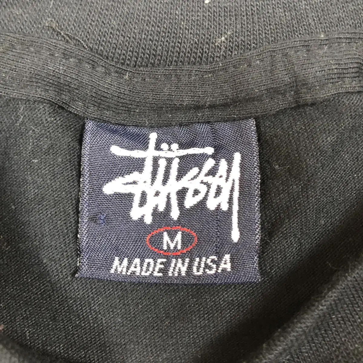 90s 스투시 stussy 월드투어 프린트 반팔티셔츠