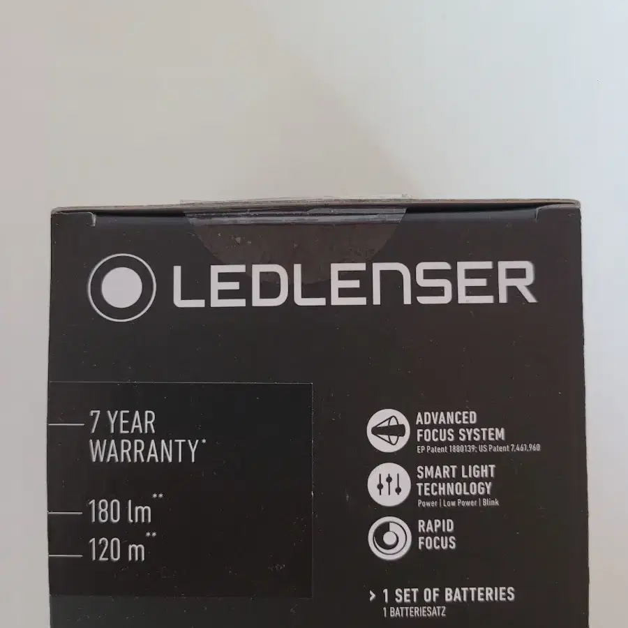 새상품 헬멧 헤드라이트 Ledlenser SEO5 Headlamp