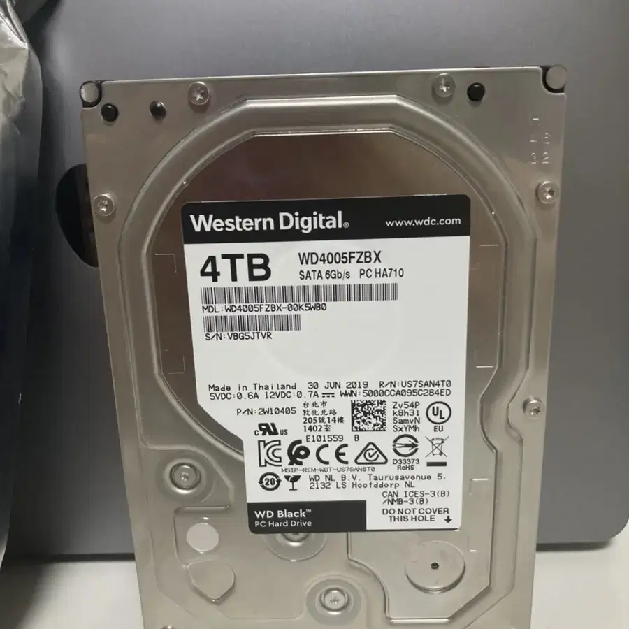 hdd western digital 4tb wd4005fzbx