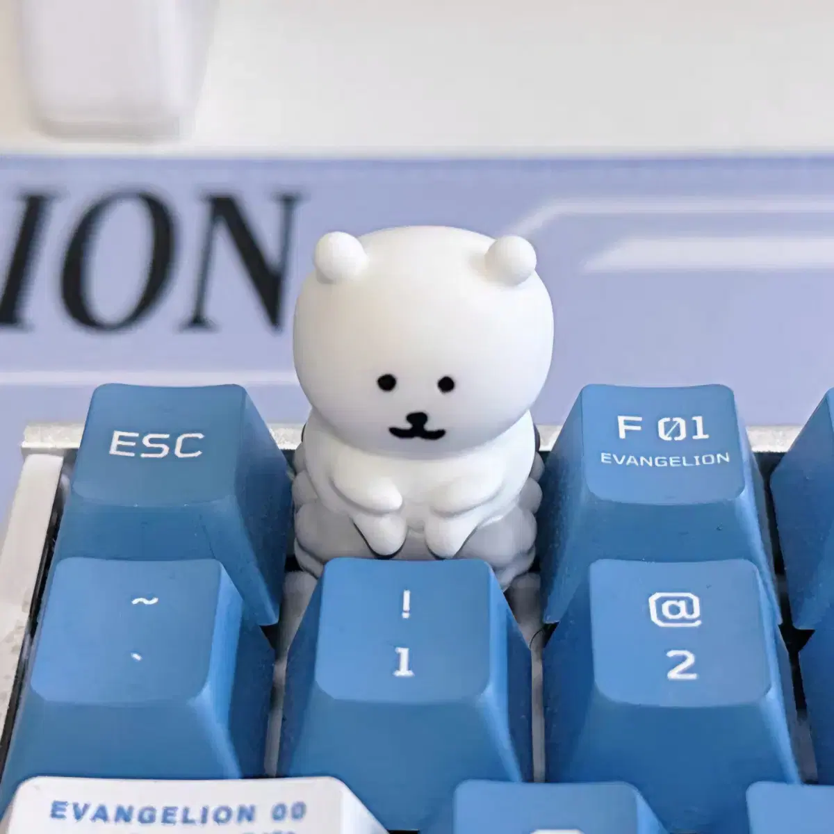 [하라주쿠] 앉은 농담곰 키캡 (2col)