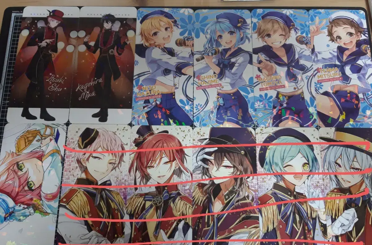 Unofficial goods) Ensemble Stars, Moonsdogs postcards, Kartec sell (Ensemble Stars, Moonsdogs)