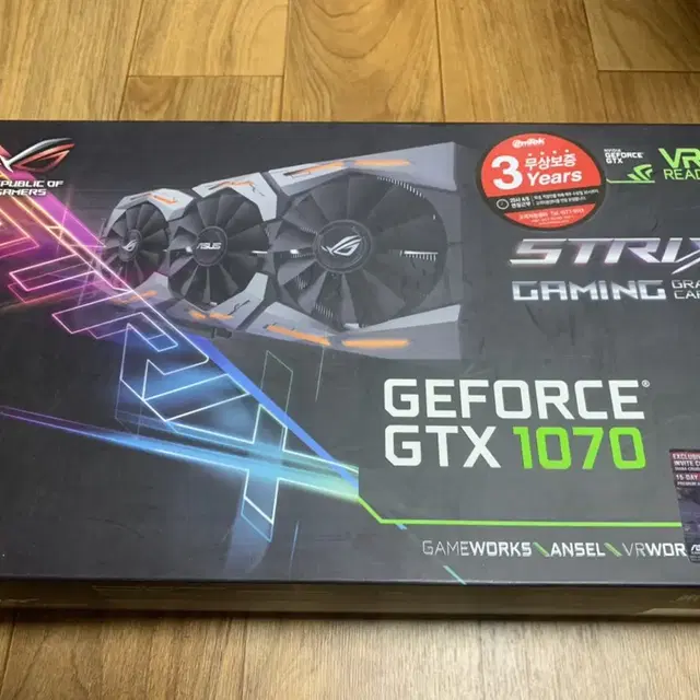 ASUS ROG STRIX GTX 1070 아수스 그래픽카드