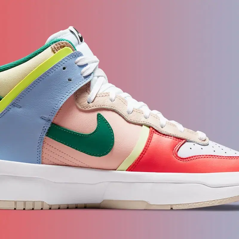 NIKE DUNK HI REBEL W Cashmere & Green