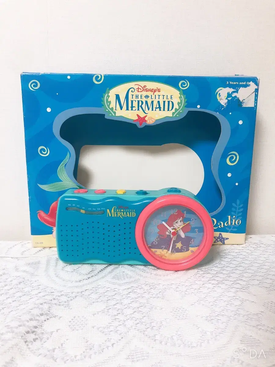 Vintage Disney's Little Mermaid Ariel Radio