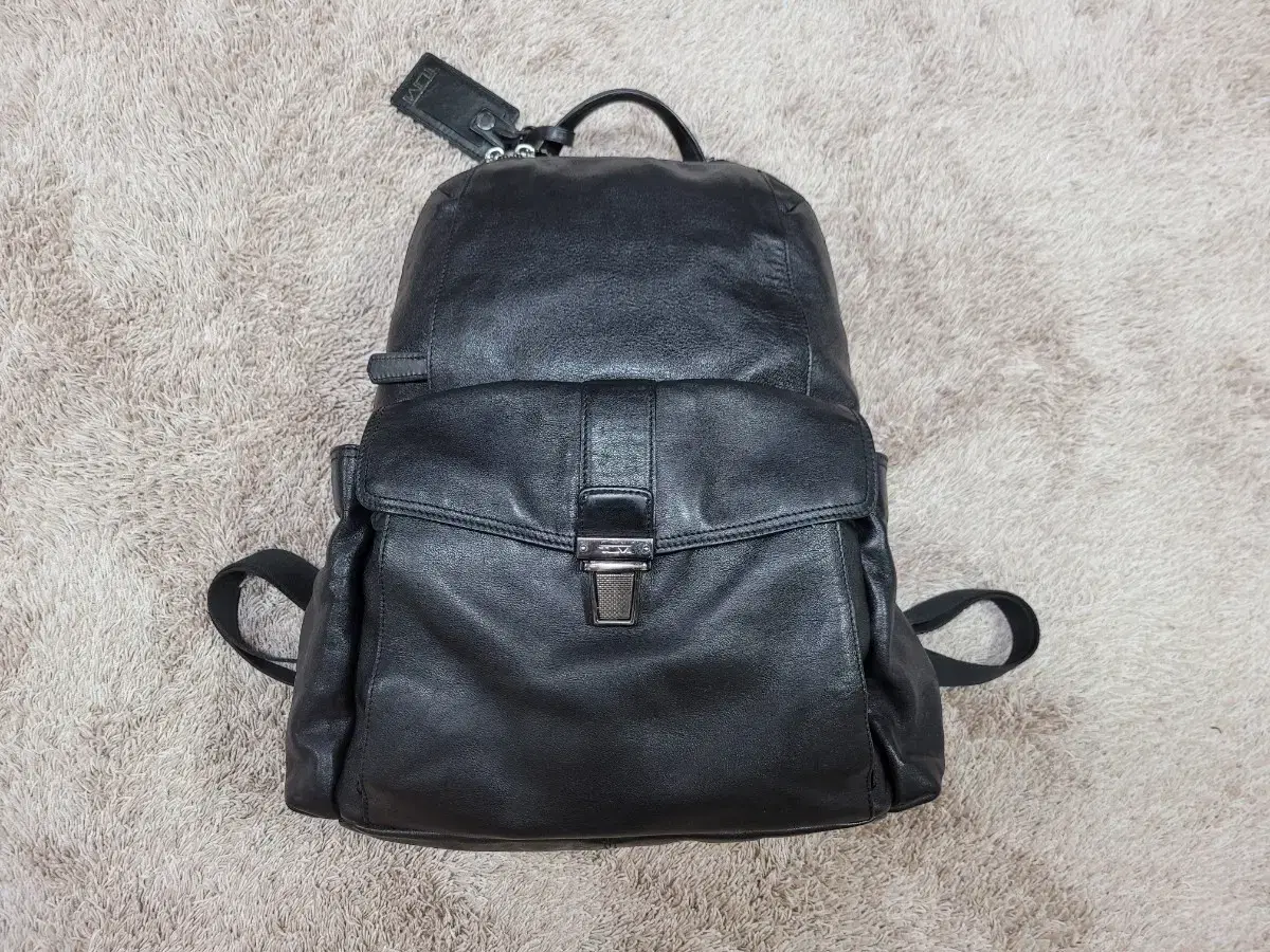 Tumi Leather Backpack