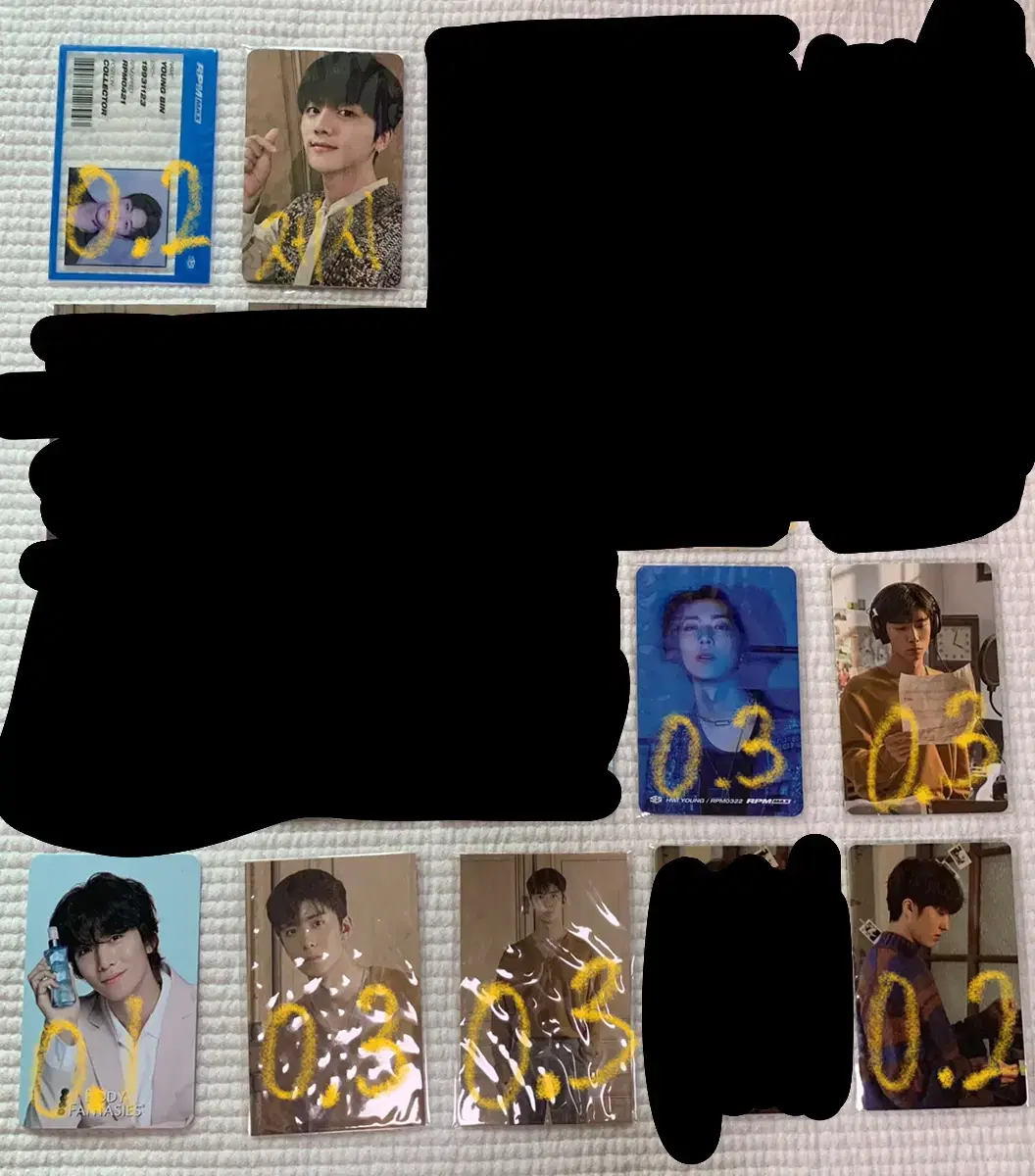 SF9 photocard sells