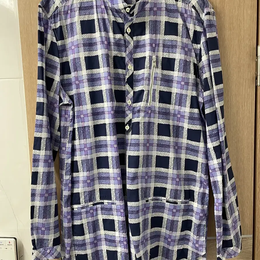 nonnative POSTMAN SHIRT TYPEWRITER CHECK