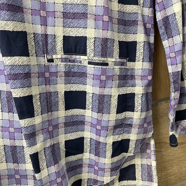 nonnative POSTMAN SHIRT TYPEWRITER CHECK