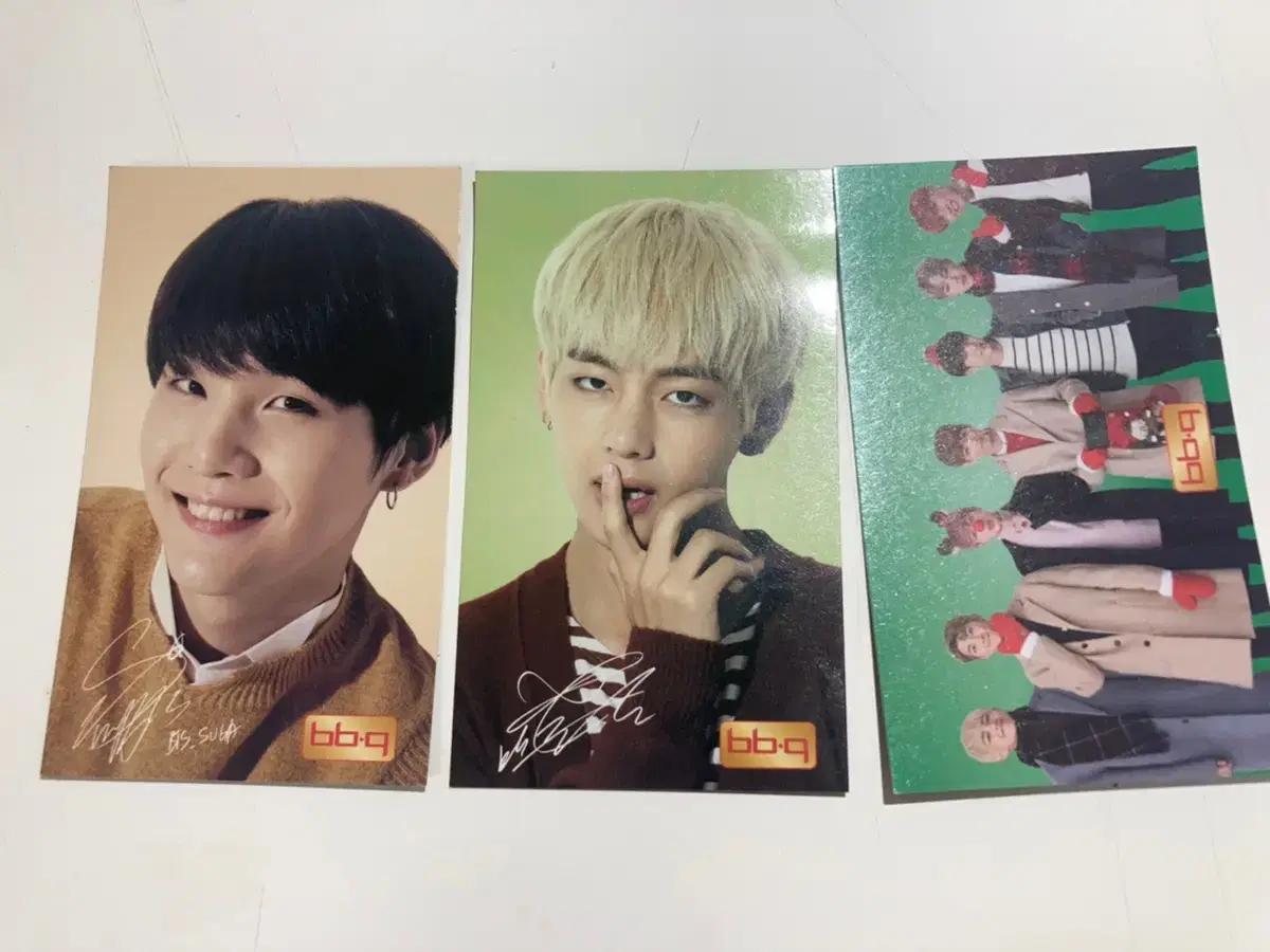 Yoon Gi Taehyung Group BBQ Photocard in Bulk