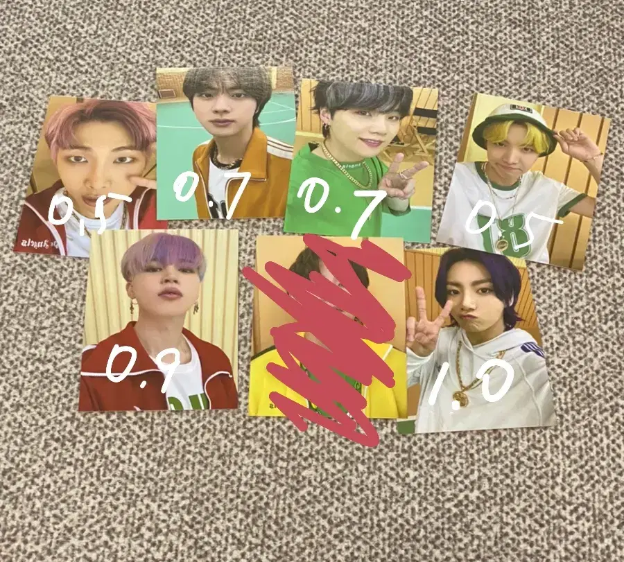 Cardigan photocard Split WTS