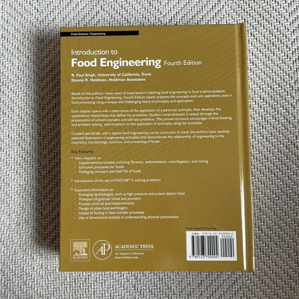 Food Engineering 식품공학 4판