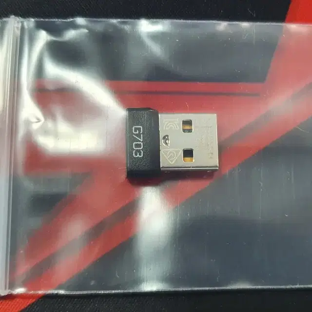 로지텍  G703 USB 동글 무선수신기 USB연장케이블증정