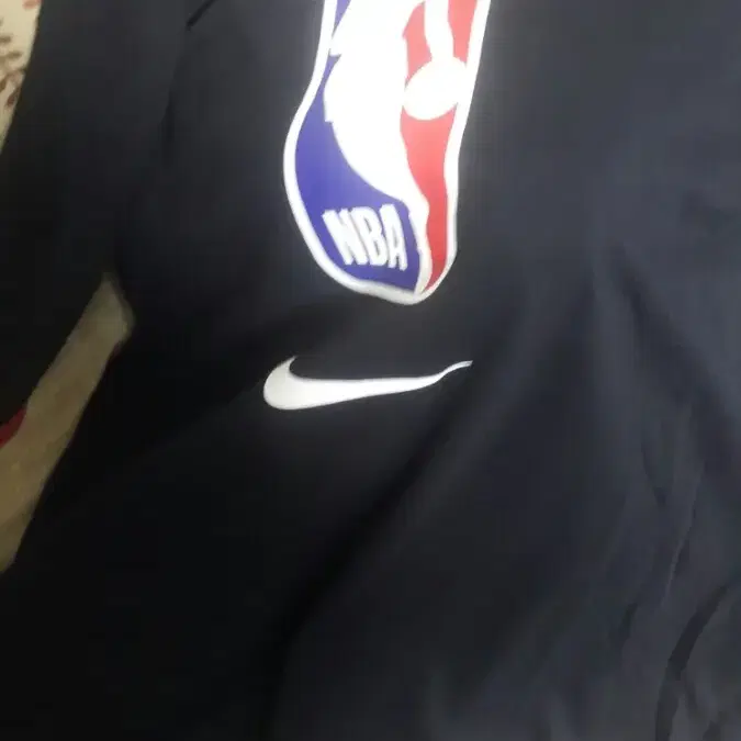 nba nike 드라이핏 롱슬리브 m 블랙