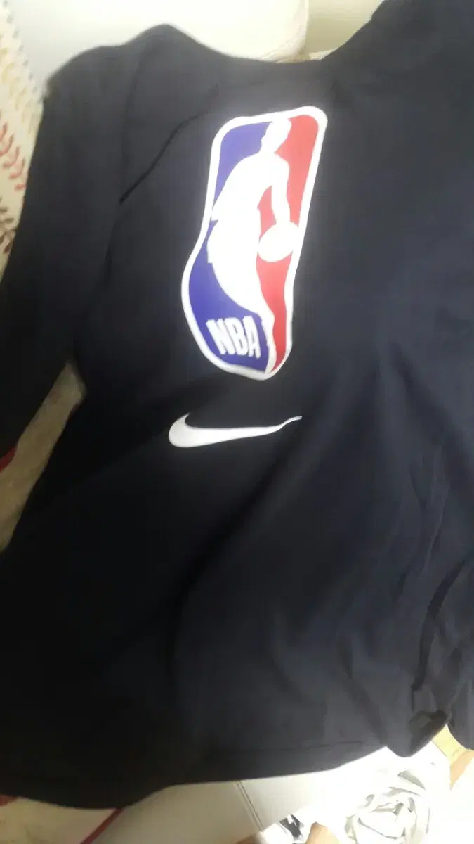 nba nike 드라이핏 롱슬리브 m 블랙