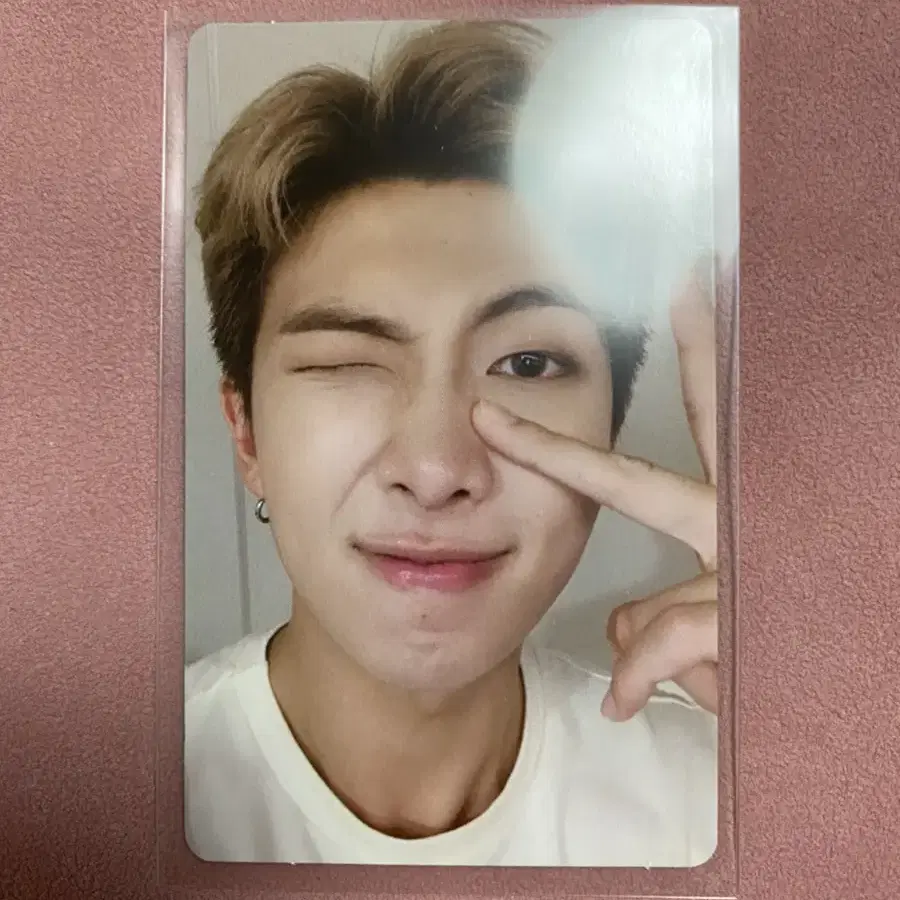 방탄소년단 2019 메모리즈 블루레이 포카 남준