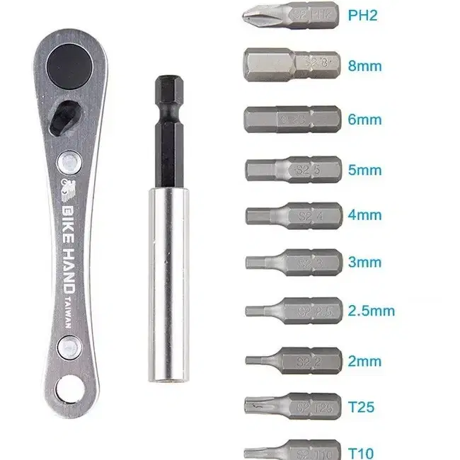 BIKEHAND 10 IN 1 자전거 육각 키트