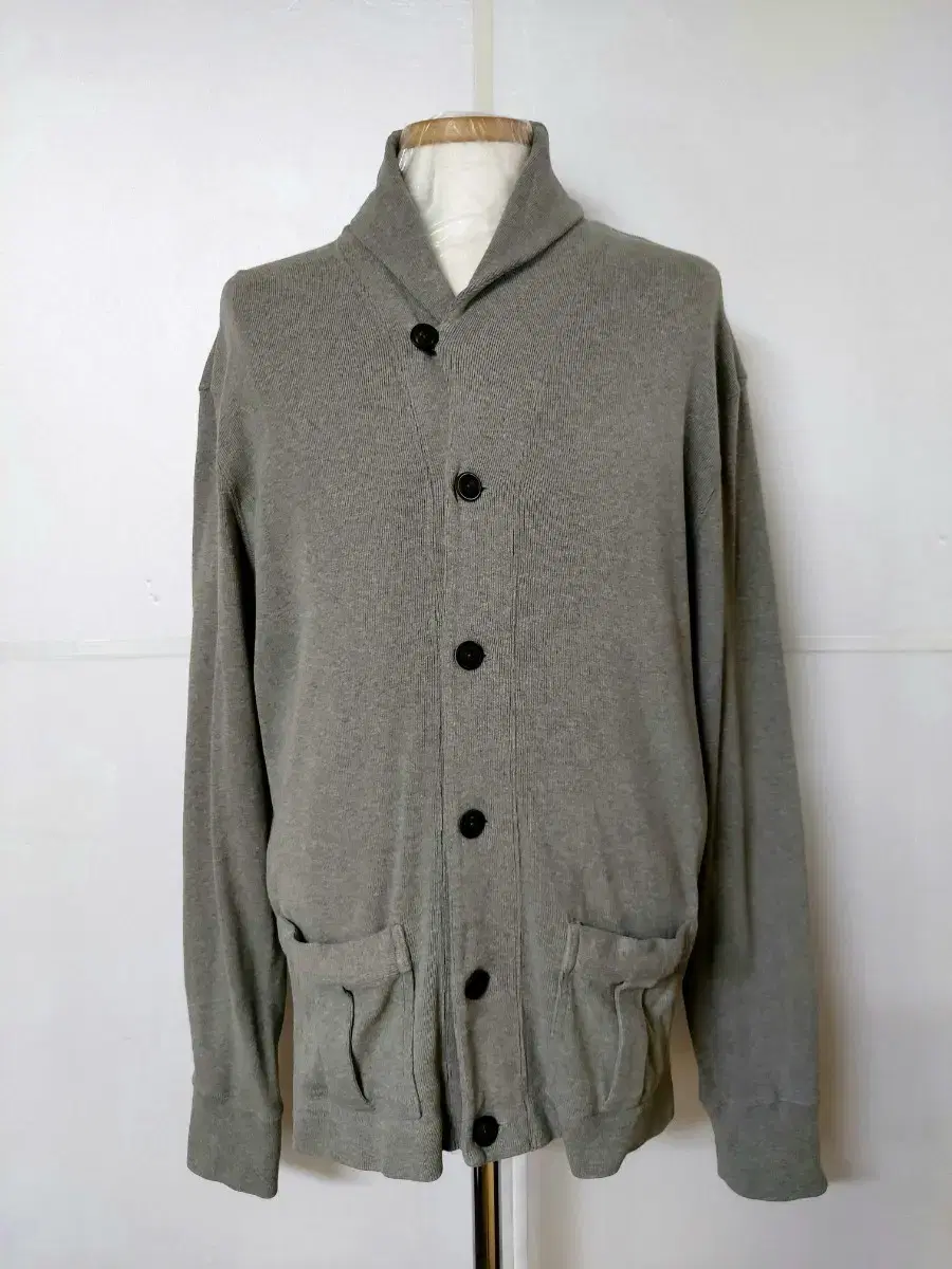 100~105)Polo Ralph Lauren Cotton Shawl Kara Cardigan