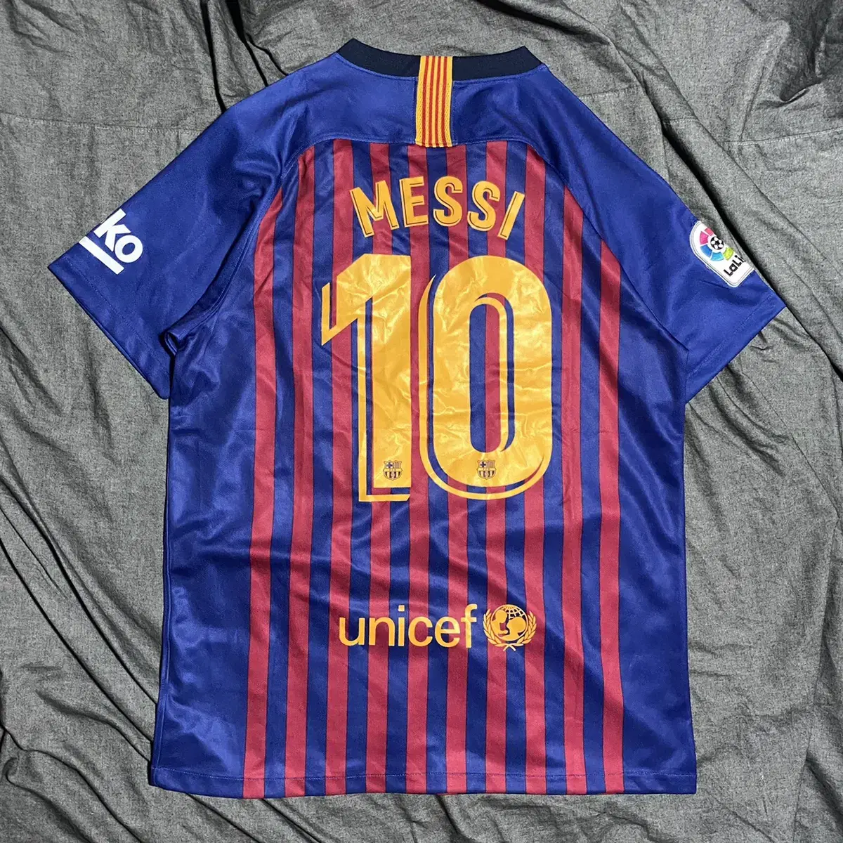 Nike L/Messi FC Barcelona Jesrsey Sz M